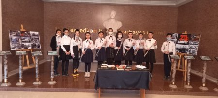 Şamaxı rayon Heydər Əliyev Mərkəzində "20 Yanvar-Qan Yaddaşımız" adlı silsilə tədbirlər keçirilib  -FOTOLAR