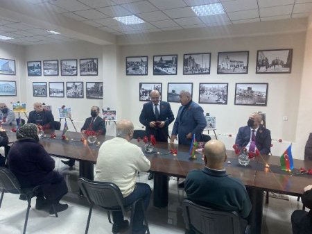 Nəsimi rayonunda 20 Yanvar facəsinin otuz ikinci ildönümünə həsr olunmuş tədbir keçirilib - FOTOLAR