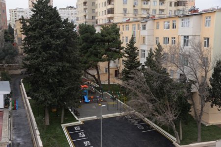 Nəsimi rayonunda növbəti abad həyət sakinlərin istifadəsinə verilib -FOTOLAR