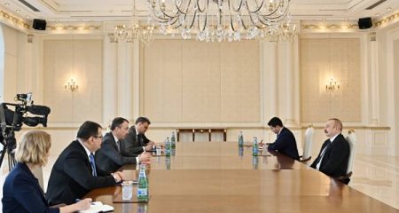 İlham Əliyev Avropa İttifaqının Cənubi Qafqaz üzrə xüsusi nümayəndəsini qəbul edib