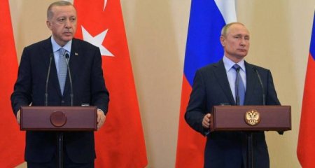 Ərdoğanla Putin arasında telefon danışığı olub