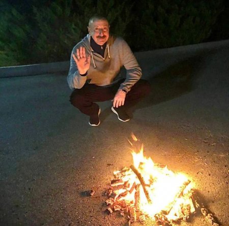 Mehriban Əliyeva Od çərşənbəsi ilə bağlı paylaşım etdi (FOTOLAR)