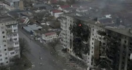 "Ruhlar şəhəri"nə çevrilən Borodyankadan son görüntülər – Video