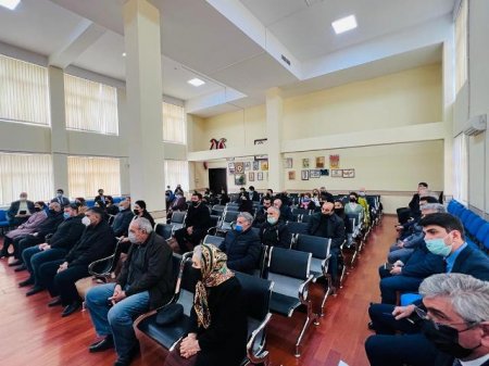 Nəsimi rayon İcra Hakimiyyətinin Başçısı səyyar qəbul keçirmişdir - FOTOLAR