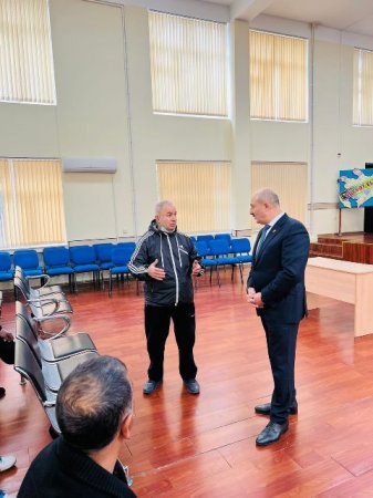 Nəsimi rayon İcra Hakimiyyətinin Başçısı səyyar qəbul keçirmişdir - FOTOLAR