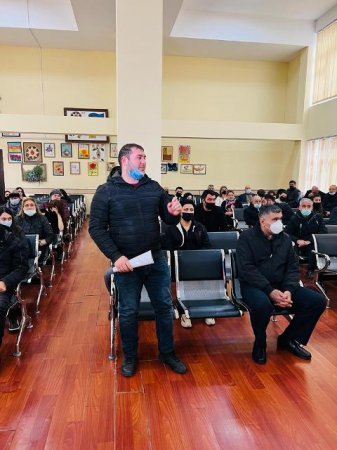 Nəsimi rayon İcra Hakimiyyətinin Başçısı səyyar qəbul keçirmişdir - FOTOLAR