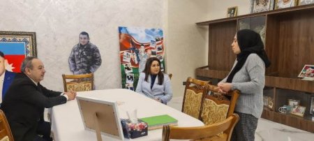 Nəsimi rayonunda Vətən müharibəsi Şəhid ailələri ziyarət olunub, bayram sovqatları çatdırılıb -FOTOLAR