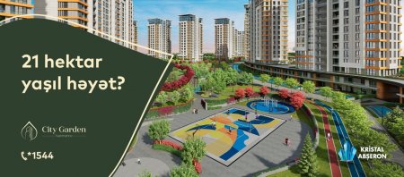 "City Garden Narimanov”un inşası sürətlə davam edir!