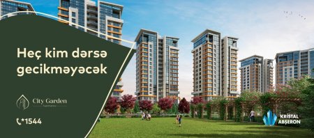 "City Garden Narimanov”un inşası sürətlə davam edir!