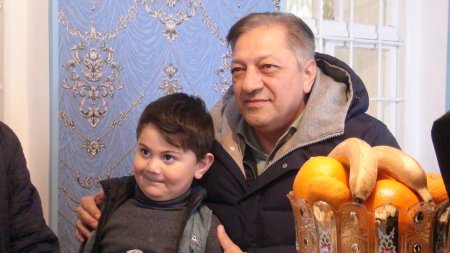 Millət vəkili  şəhid övladının ad günündə iştirak etdi – FOTOLAR