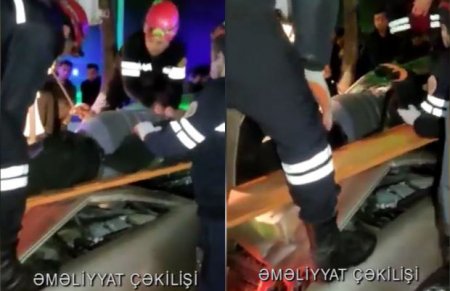 FHN xilasetmə əməliyyatının görüntülərini yaydı - VİDEO