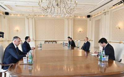 Prezident Gürcüstanın xarici işlər nazirini qəbul edib Prezident Gürcüstanın xarici işlər nazirini qəbul edib