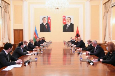 Əli Əsədov Albaniyanın Baş naziri Edi Rama ilə görüşüb