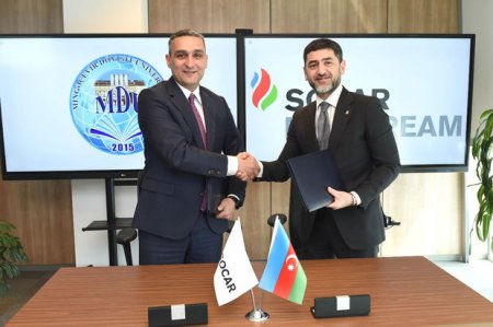 SOCAR və MDU arasında Anlaşma Memorandumu imzalandı