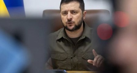 Zelenski: “Donbası yer üzündən silmək istəyirlər”