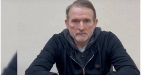 Ukrayna Təhlükəsizlik Xidməti Medvedçukun videomüraciətini yayımlayıb