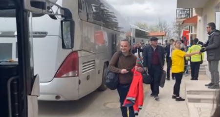 Zəfər Qurultayının iştirakçılarının ilk qrupu Şuşaya çatıb