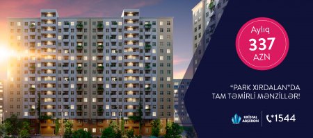 Xırdalanda kirayə qiymətinə mənzil sahibi ol!