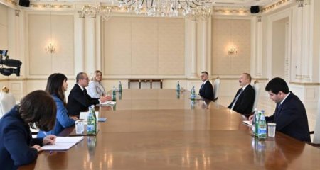 Prezident ÜST-nin Avropa üzrə regional direktorunu qəbul edib
