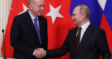 Ərdoğan və Putin telefonla danışıblar