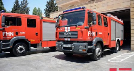 FHN: Ötən sutka ərzində 27 yanğına çıxış olub, 7 nəfər xilas edilib