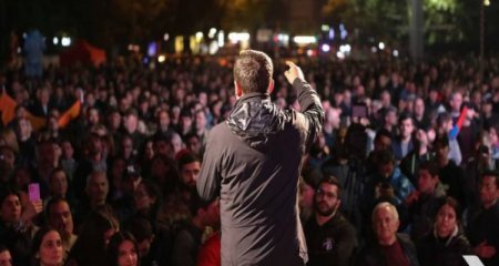 İrəvanda müxalifətin Paşinyan əleyhinə mitinqi başlayıb