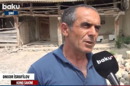 Kənd sakini: “Əlacsız qalıb çirkli suyu içirik” - VİDEO