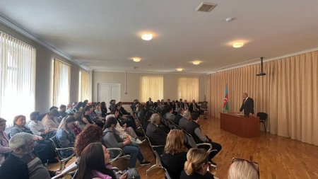 Nəsimi rayon İcra Hakimiyyətinin başçısı səyyar qəbul keçirmişdir -FOTOLAR