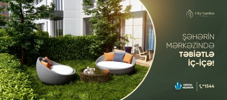 Yaşıllıqlar içində komfort bir addımlığınızda – City Garden Narimanov!