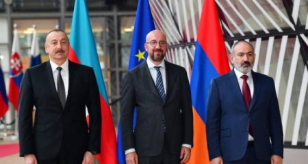 Brüsseldə Prezident İlham Əliyevin Şarl Mİşel və Nikol Paşinyan ilə görüşü başa çatıb- Yenilənib