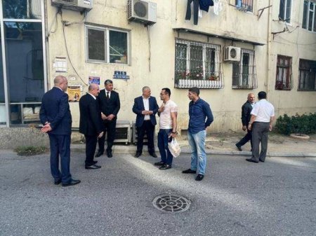 Nəsimi rayonunda sakinlərin yerlərdə qəbulu davam etdirilir