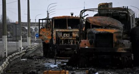 Ukrayna ordusu Rusiyanın 2 hərbi katerini məhv edib