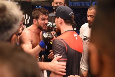 Qadağan olunmuş yerdən zərbəyə görə dayandırılmış döyüş təkrar keçiriləcək - FOTO/VİDEO