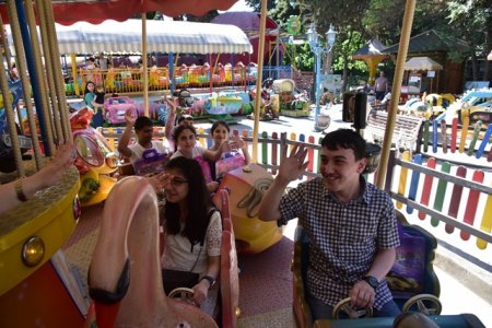 Nəsimi rayonunda 1 İyun- Uşaqların Beynəlxalq Müdafiəsi günü münasibətilə bayram tədbirləri keçirildi -FOTOLAR