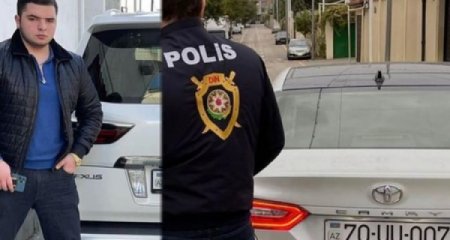 İş adamı Yaşar Cabbarovun övladları saxta nömrəli avtomobil sürür, polis formasında gəzir – Foto, Video
