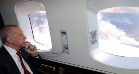 Türkiyədə meşə yanğının əhatə dairəsi genişlənib, Ərdoğan əraziyə gedib - Yenilənib