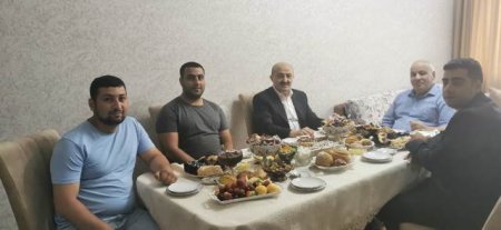 26 İyun - Azərbaycan Respublikası Silahlı Qüvvələri günü ərəfəsində Vətən Müharibəsi əlili Quluzadə Kamal Teyyub oğlunun ailəsi ziyarət olundu 