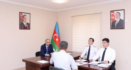 Kamran Əliyev Mingəçevirdə vətəndaşları qəbul etdi