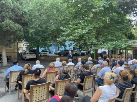 Nəsimi rayonunda iyul ayında səyyar qəbulların keçirilməsi diqqət mərkəzində olub