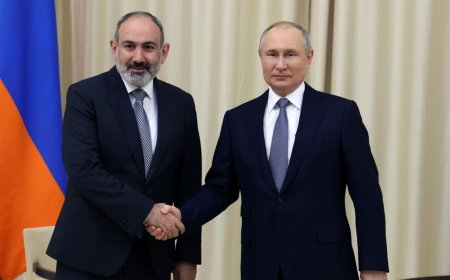 Putin və Paşinyan arasında telefon danışığı olacaq