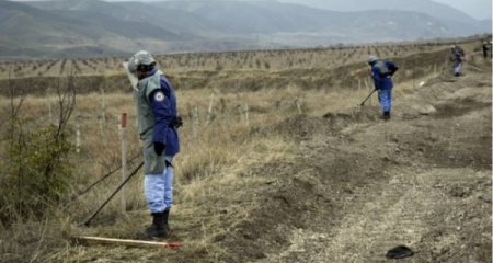 Azad edilən ərazilərdə daha 327 mina aşkarlandı