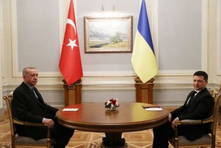 Ərdoğanla Zelenski arasında Pototski sarayında görüş keçirilir - YENİLƏNİB