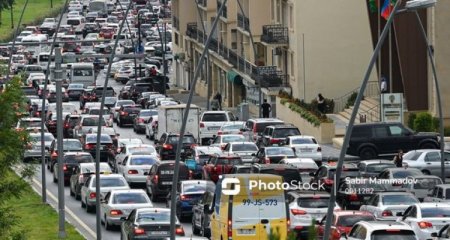 Bakıda sıxlıq olan yolların siyahısı