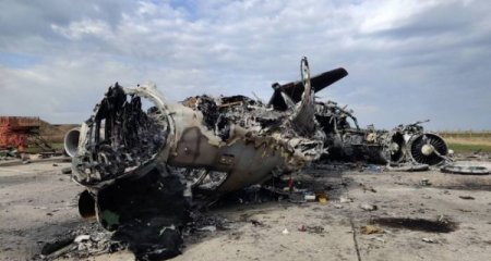 Ukrayna Baş Qərargahı: "Məhv edilən Rusiya təyyarələrinin sayı 250-yə çatıb"