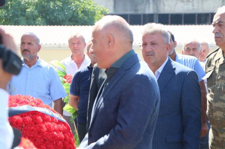 Masallıda qəhrəman şəhidlərimzin adına ehsanat verildi - Şəhid ailələri və qazilərlə görüş