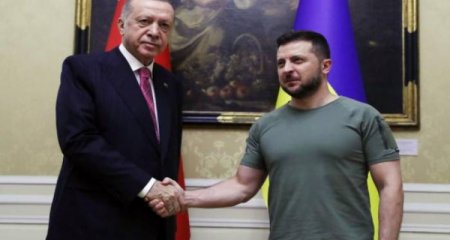 Zelenski Ərdoğana təşəkkür edib