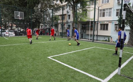 “Bizim həyət” layihəsi çərçivəsində paytaxtın Nəsimi rayonunda növbəti həyət istifadəyə verildi