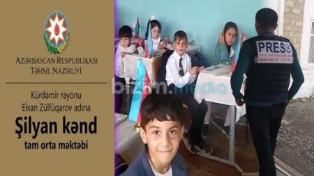 Kürdəmir məktəbində şagirdlərin ağlama görüntülərini çəkən müəllim CƏZALANDIRILDI