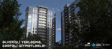 “Park Yasamal” yaşayış kompleksinin satışları davam edir