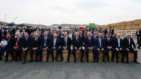 Azərbaycan və Türkiyə prezidentləri Zəngilanda “Dost Aqropark”ın birinci mərhələsinin açılışında - FOTO